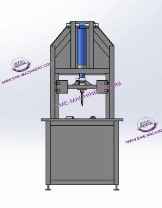 羊用ヤギ頭開放型油圧鋸頭切断機屠殺場設備