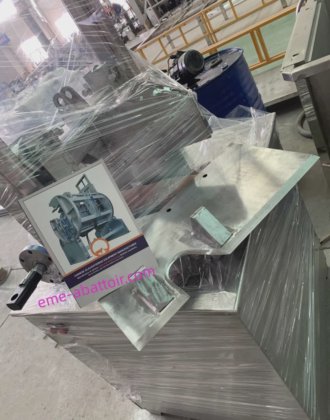 牛肉屠殺場処理機器 牛頭用オープン油圧鋸 食肉処理機械