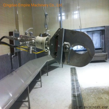 牛の屠殺用の角とひづめの油圧シアー屠殺場設備