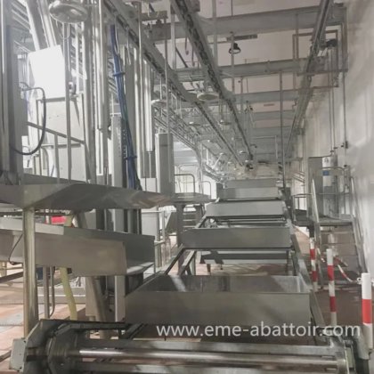 牛の白い内臓の同時検査搬送機、屠殺場設備用の屠殺用機器