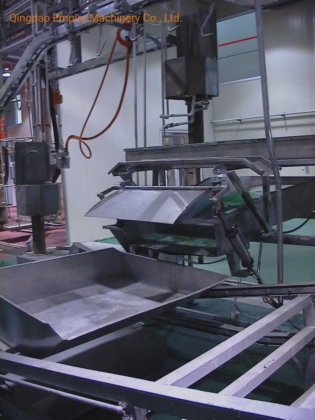 牛の白い内臓の同時検査搬送機、屠殺場設備用の屠殺用機器