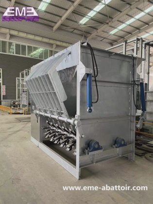 猪肉加工 猪脱毛屠宰机 脱毛装置 Abattroir 设备