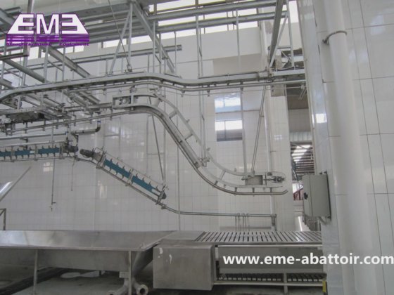 出厂价四分之一胴体斜坡提升机 牛屠宰场设备