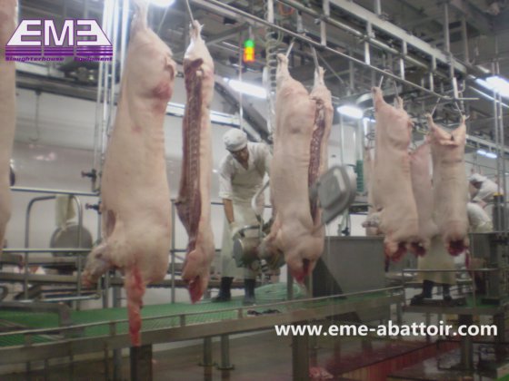 屠宰场设备 用于屠宰场的半猪肉胴体分割锯 切猪机