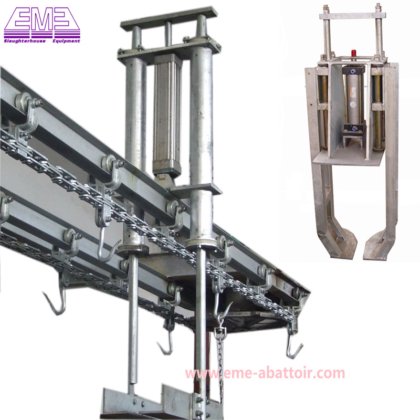 猪屠体机械卸载装置 牲畜屠宰场机械 屠宰设备