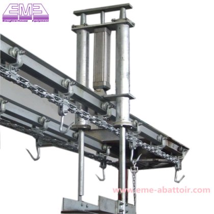 豚の胴体機械搬出装置 家畜屠殺場機械 slaughtering機器