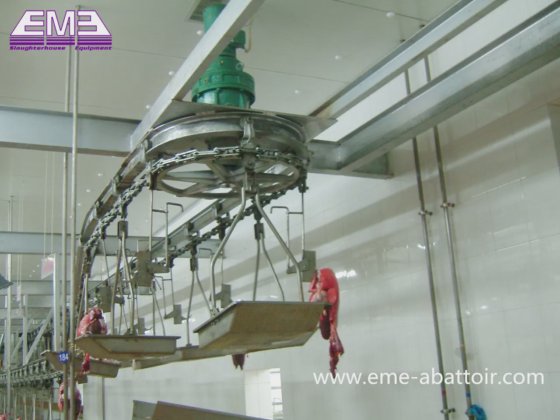 ターンキープロジェクト ハングタイプ ホワイト＆レッド 内臓 同期検疫搬送機