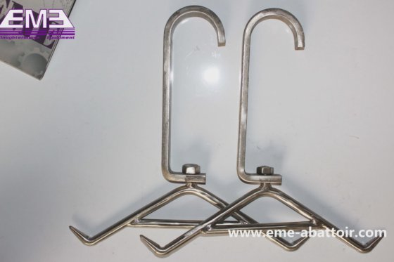 用于屠宰过程的猪胴体管轨滑轮钩屠宰场设备