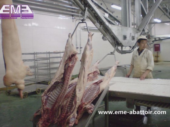 用于屠宰过程的猪胴体管轨滑轮钩屠宰场设备