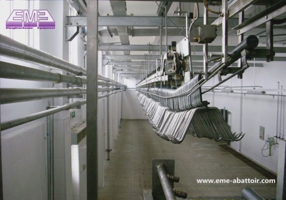 用于屠宰过程的猪胴体管轨滑轮钩屠宰场设备