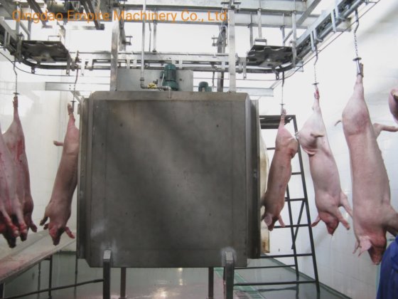 豚全体解体清掃機 殺処分用設備