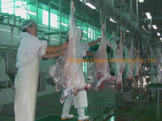 Bleeding Automatic Convey Rail Sheep Equipment for Slaughter House ...
