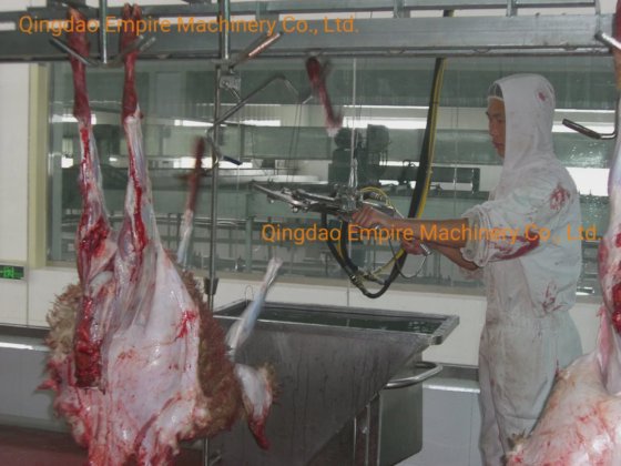 Bleeding Automatic Convey Rail Sheep Equipment for Slaughter House ...