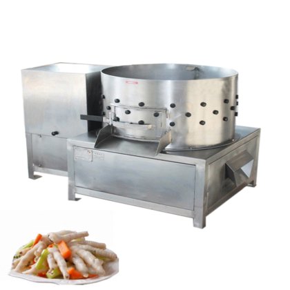 用于家禽加工厂屠宰场的鸡爪加工设备剥皮机