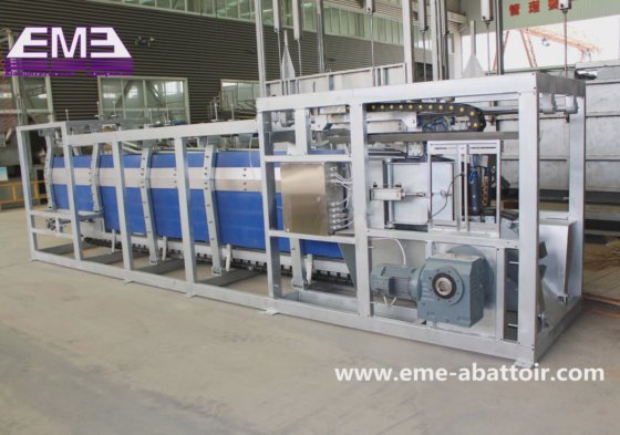 全自动活猪三点式杀猪机 屠宰设备