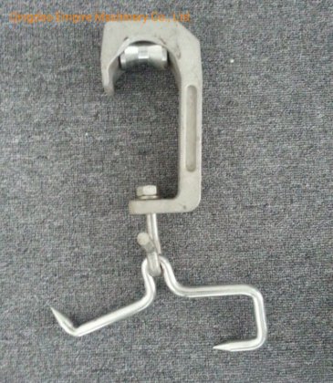 管轨滑轮吊 用于屠宰场的牲畜屠宰设备 山羊加工机