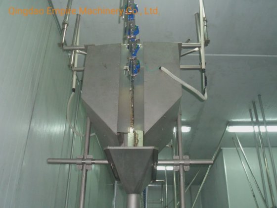 自動フック清掃装置 鶏肉処理機械 食肉処理場設備