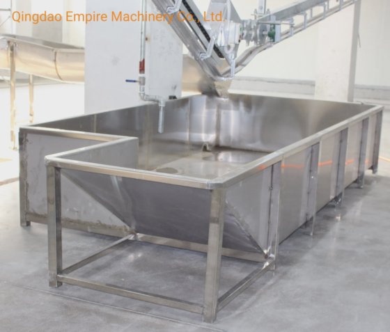 豚の屠殺設備用の良質な材料を使用した豚の胴体電気湯浴槽の製造