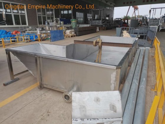 豚の屠殺設備用の良質な材料を使用した豚の胴体電気湯浴槽の製造