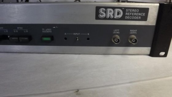 MODULATION SCIENCES SRD-1 STEREO REFERENCE