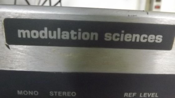 MODULATION SCIENCES SRD-1 STEREO REFERENCE