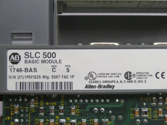 ALLEN BRADLEY 1746-BAS BASIC MODULE,