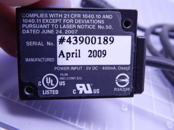 READER DE CÓDIGO DE BARRAS