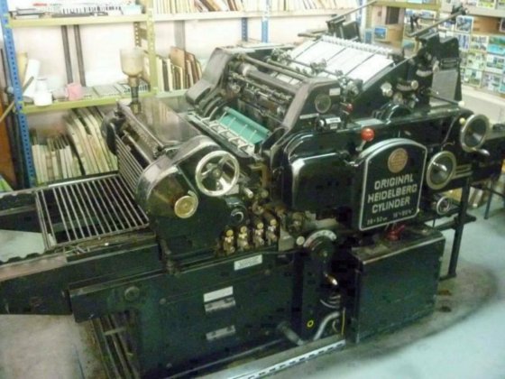 1963 Heidelberg Cylinder 38x52 OHZ