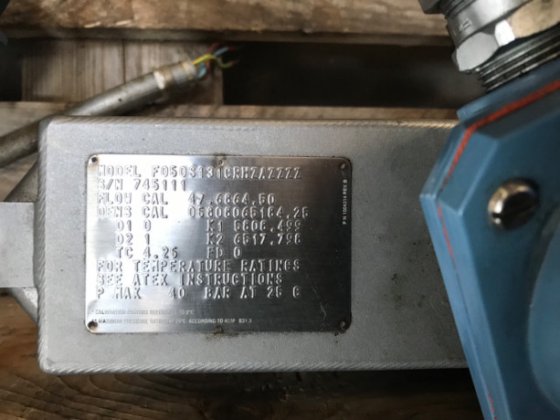 MICRO-MOTION flow transmitter and MICRO-MOTION