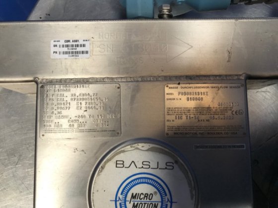 MICRO-MOTION flow transmitter and MICRO-MOTION
