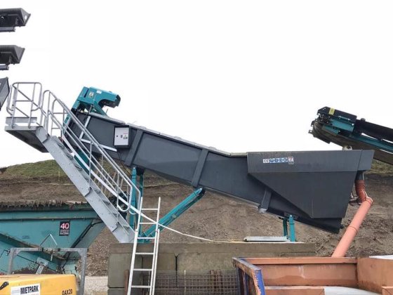 スパイラル砂洗浄機 | スクリュー砂洗浄機