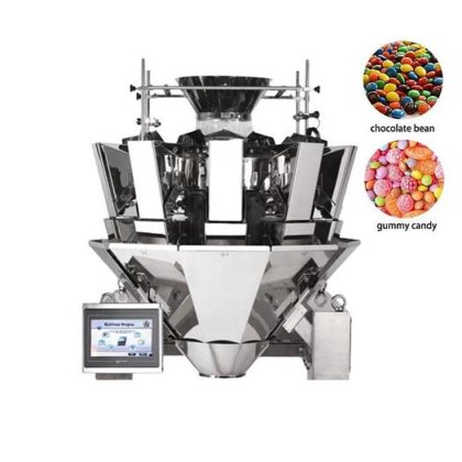 組み合わせマルチヘッド計量機、冷凍魚肉鶏肉のマルチヘッド計量スケール