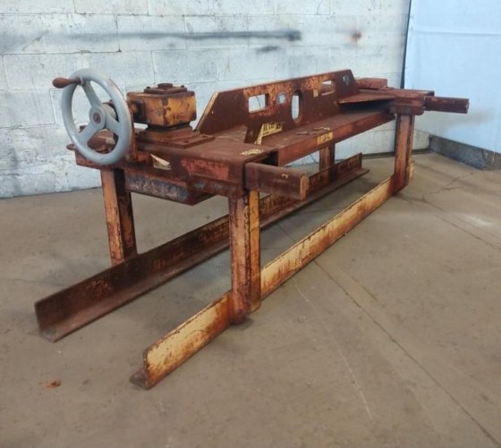 6000 LBS X 96" X 1248" WIDE CALDWELL ADJUSTABLE PLATE / SHEET LIFTER