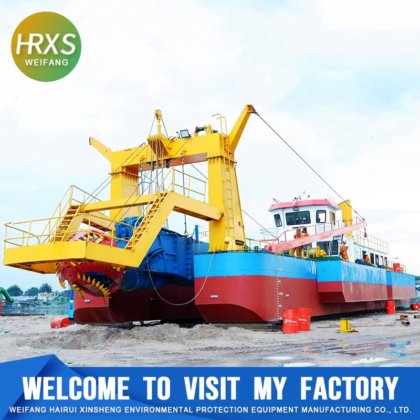 Dredger de Sucção Cortadora Hidráulica