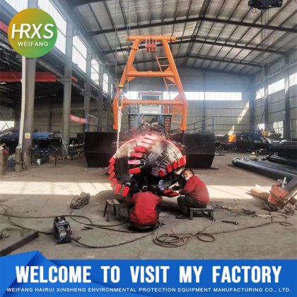 Dredge de sucção cortadora de