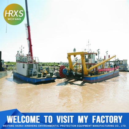 Dredge de sucção com cortador