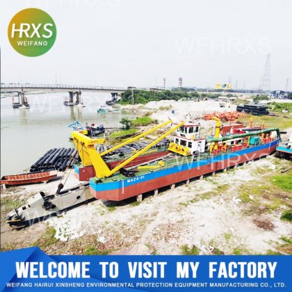 Dredge de sucção com cortador