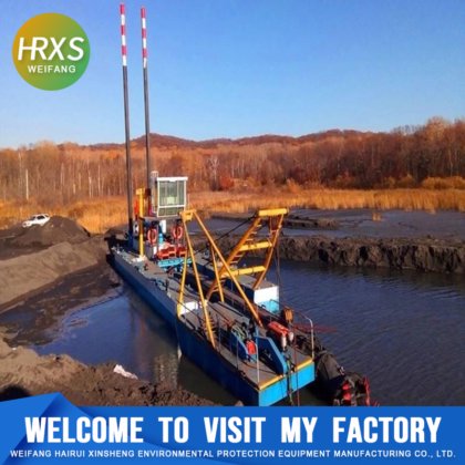 Dredge de sucção com cortador