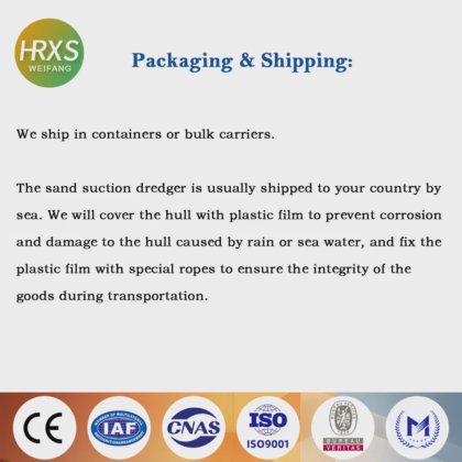 Dredger Hidráulico Completo de /18