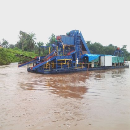 Stable Performance River Mining Gold