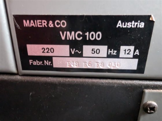 1990 Emco VMC-100