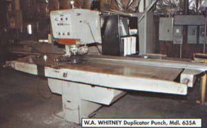 Whitney 0030 30 TON MODEL