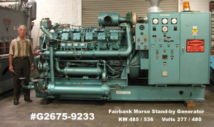 500T-12V FAIRBANK MORSE MODEL STAND