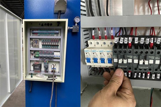 Scherwinkel einstellbare Guillotine-Schere