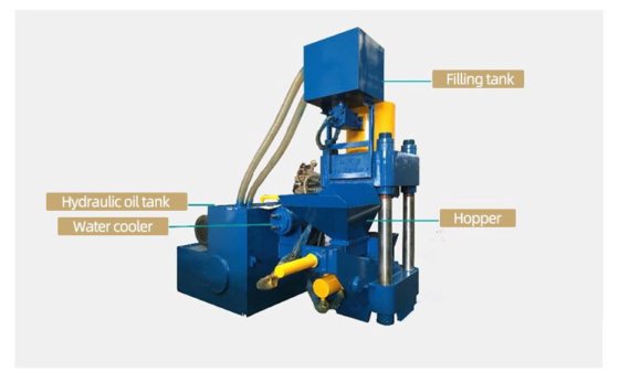 アルミ練炭プレス