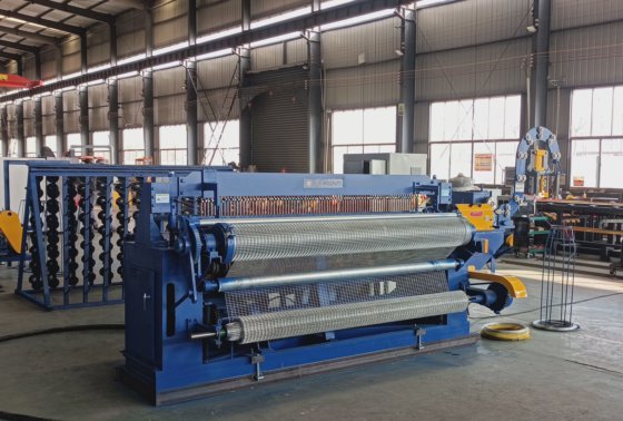 Mesh Guide Rolling Electric Rolling Mesh Welding Machine with Line and Cross Wire Rolling ...