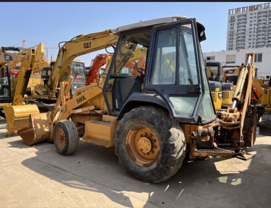 Secondhand Case 580L Lodader Used