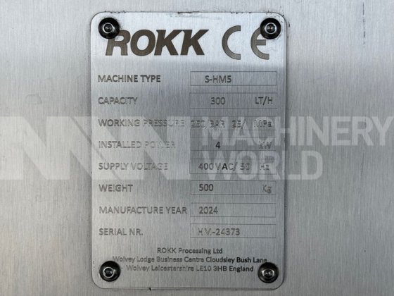 2024 300 LPH ROKK Universal