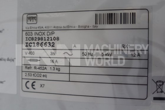 カッタブリガ603イノックス「ブランニュー」ソフトクリームマシン