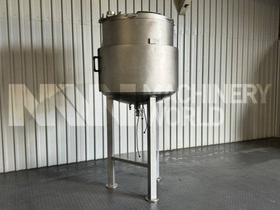 1,000 L ステンレススチール製ジャケット付きホールディングタンク